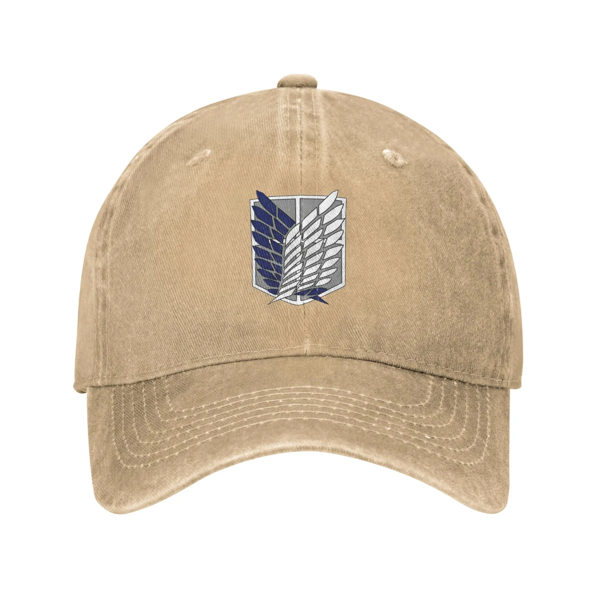 Exploration Battalion SnK Emblem Fashion Baseball Cap  Retro Women's Visors  Outdoor Walking Women's Visors