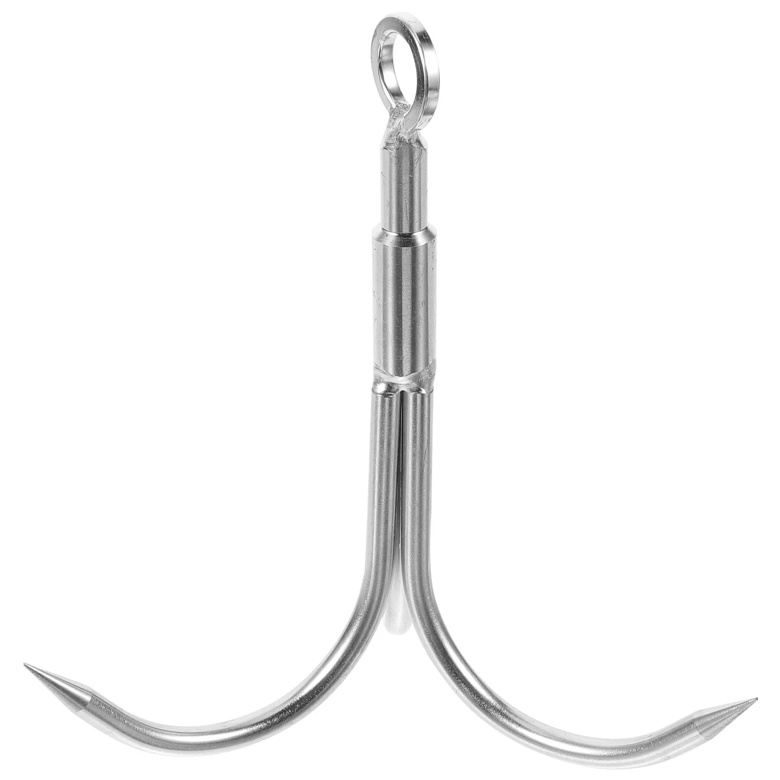 Mountaineering Climbing Hook Claw Metal Multi-functional Stainless Steel for Camping Aquatic Anchor