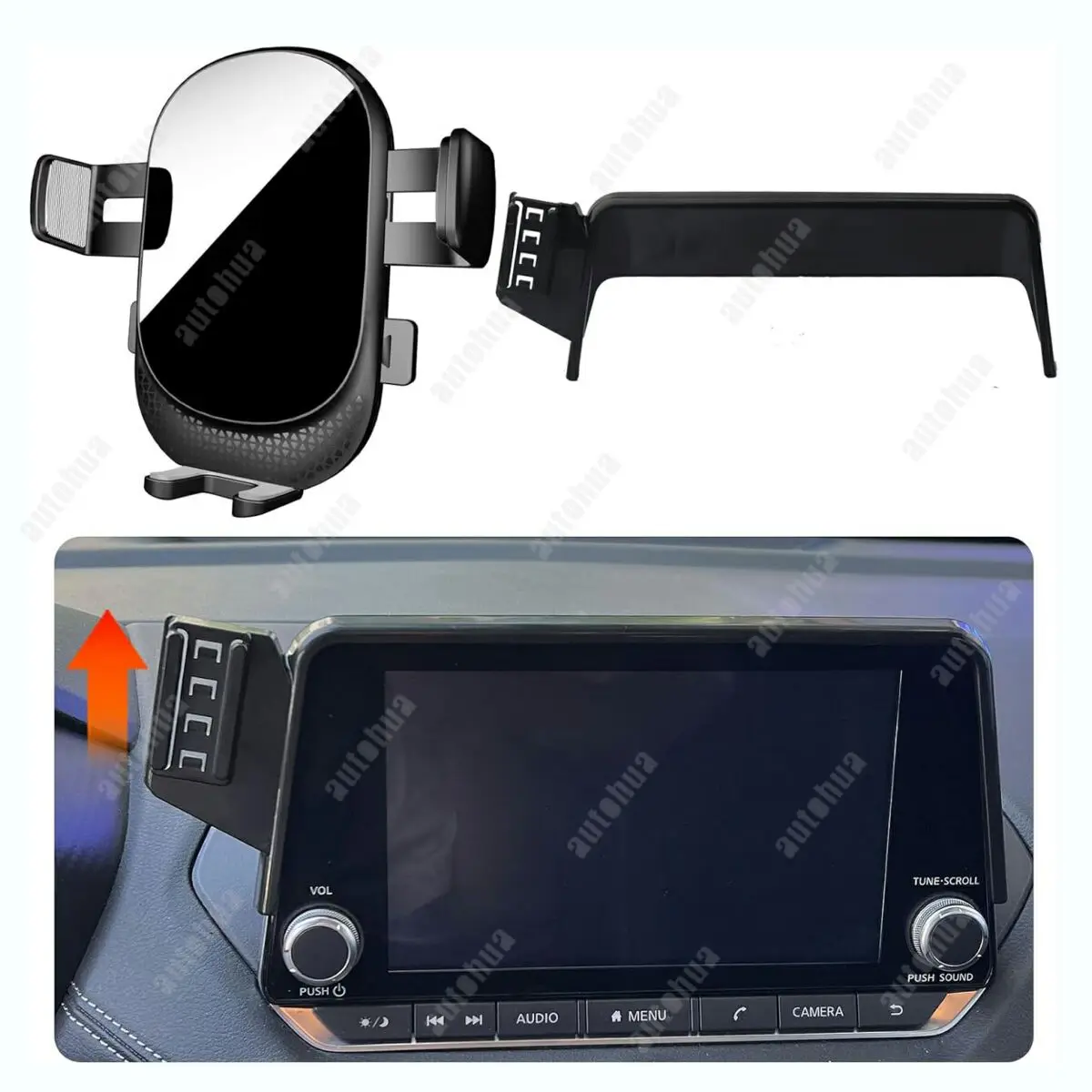 Car Phone Holder Stand For Nissan Altima 2019-2025 GPS Bracket Dashboard Clip Mount For iPhone & All Mobile Phone