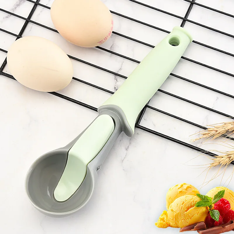 Ice Cream Scoop, 8 Inch Plastic Watermelon and Ice Cream Hem