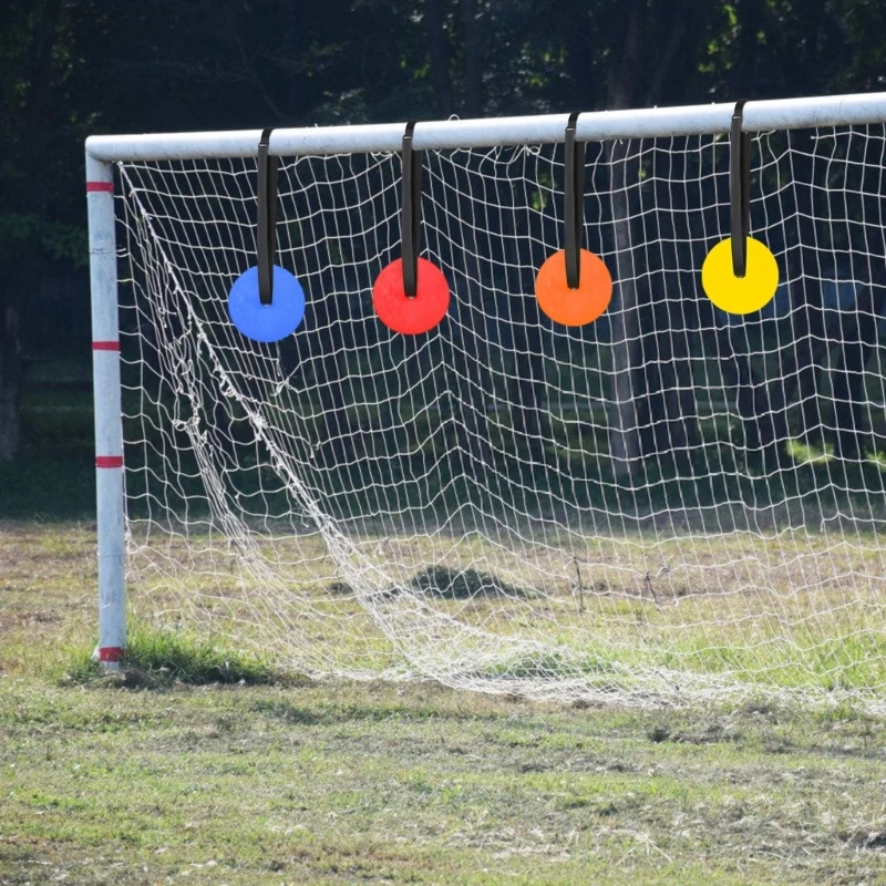 4pcs تدريب كرة القدم يستهدف لوحة كرة القدم أهداف كرة القدم على قرص تدريب كرة القدم