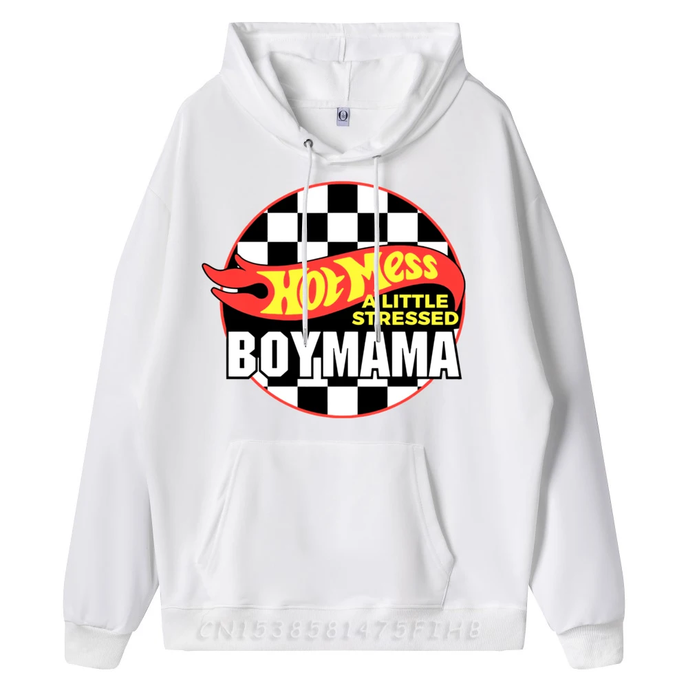 Gifts For Mom Hot Mess A Little Stressed Boy Mama Shirts Men Graphic Mens Funny Gifts Large Size Normal