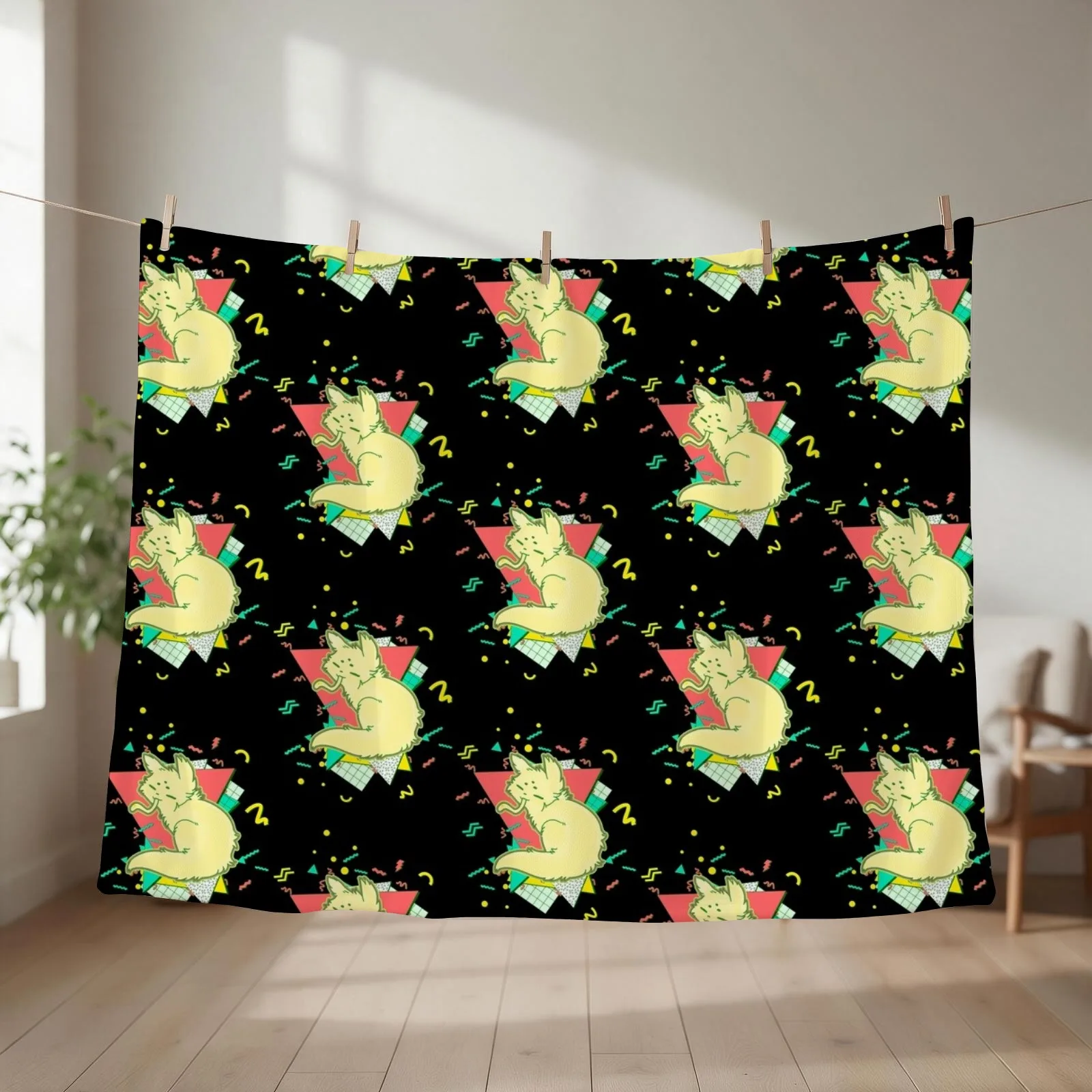Saint - Rain World 90S Graphic Design Throw Blanket Custom Thermals For Travel For Sofa Thin Comforter Blankets