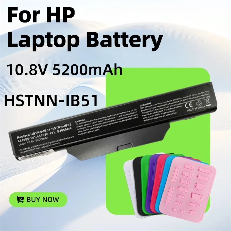 

HSTNN-IB51 10.8V 5200mAh for HP 550 610 6730s 6735s 6820s 6830s 6720s 6730 Laptop Battery