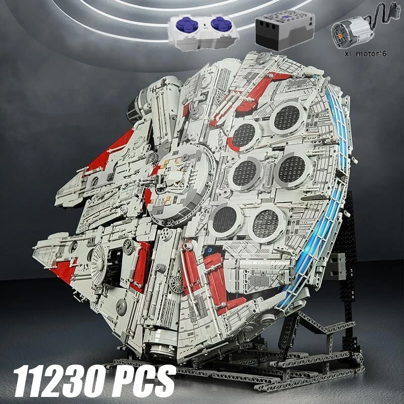 

В наличии 11230 шт., высокотехнологичные строительные блоки MOC со звездами для мальчиков, знаменитые кирпичи из фильмов, модель DIV, игрушки, рождественский подарочный набор 10521