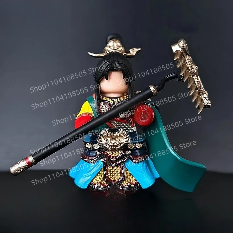 MOC Third-party New Doll Building Blocks Black Myth Wukong Canopy Marshal Armor Tide Play New Hand-painted Ornaments Gifts