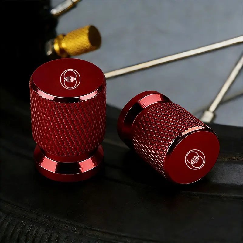 For Gilera GP800 Fuoco Nexus 500 Runner 50 125 200 Motorcycle Accessories Motorcycle Tire Valve Caps Wheel Tyre Cover CNC Alumin