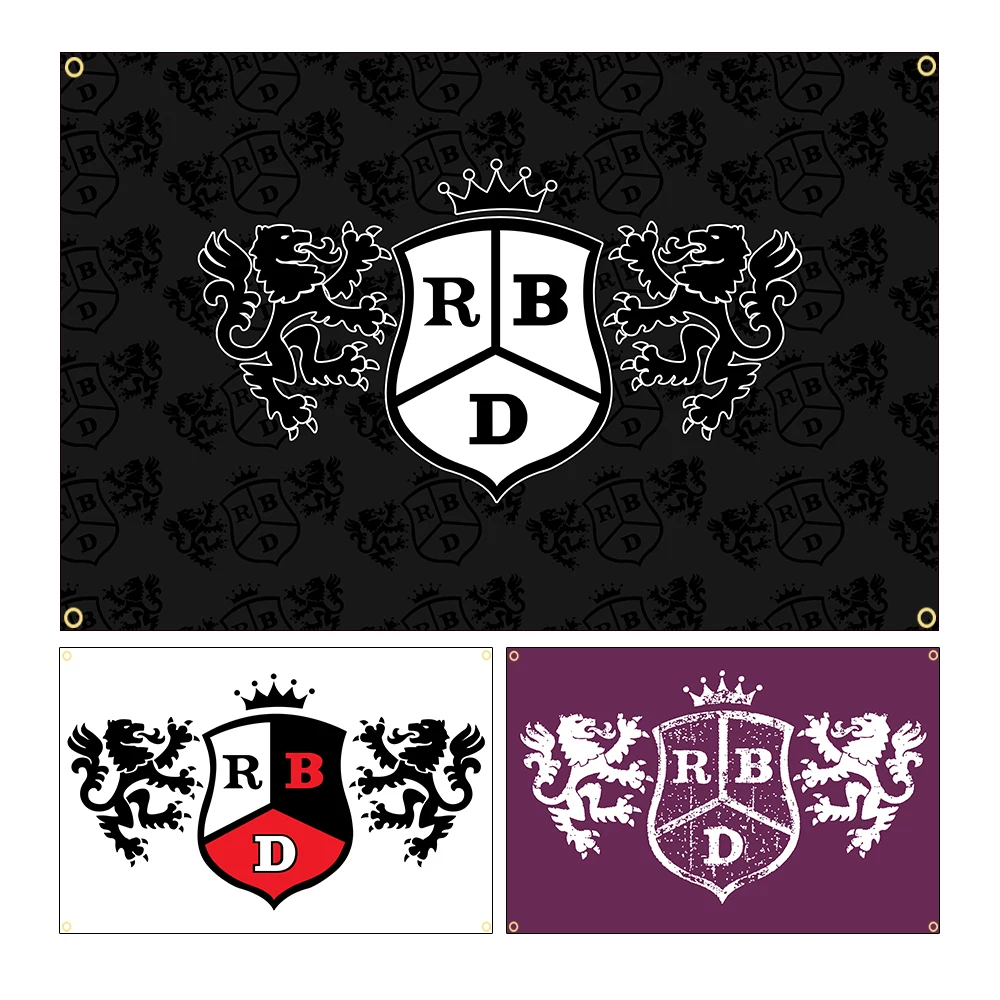 3Jflag  90x150cm RBD Music flags Mexican Latin pop rock band Rebelde Interior decoration banner tapestry