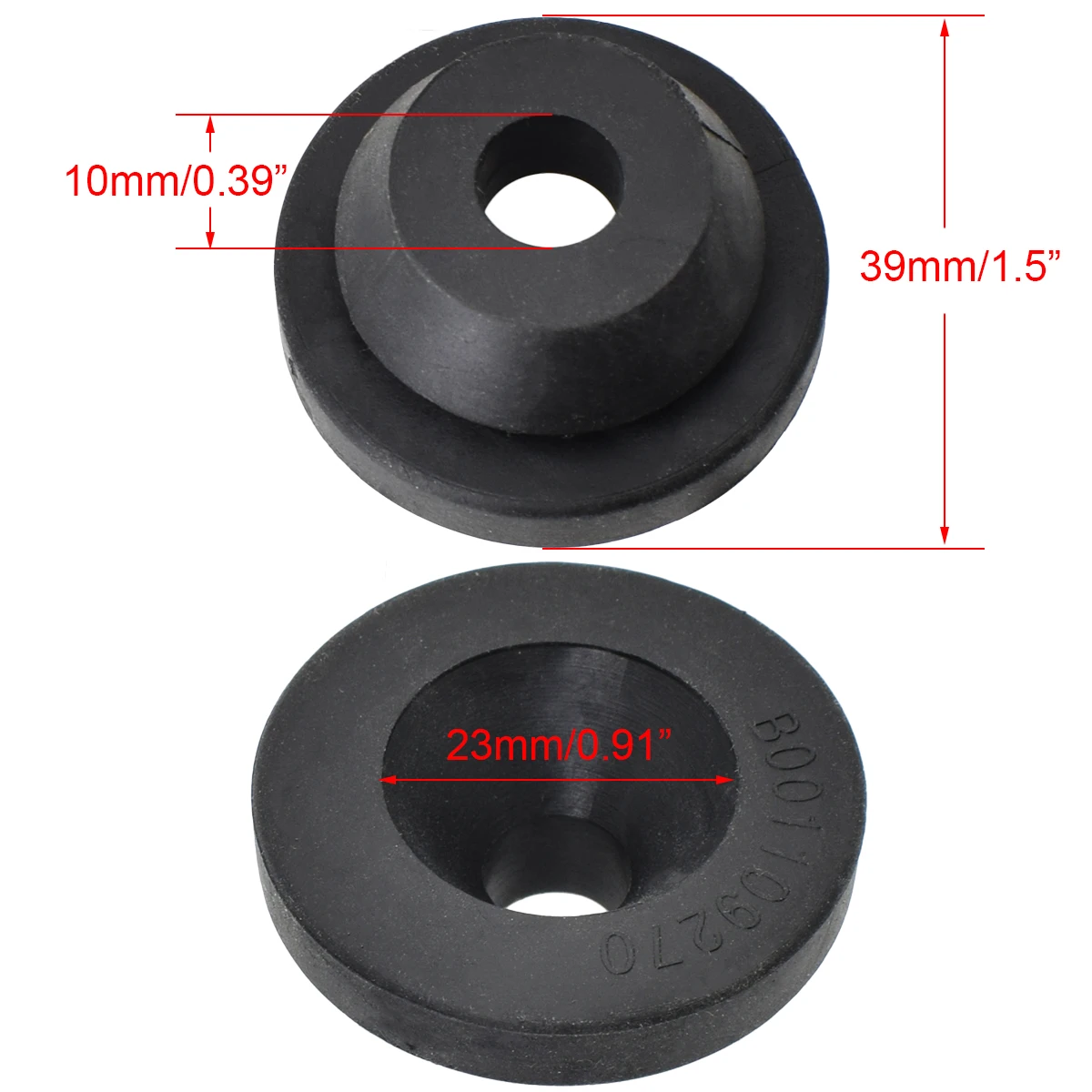 4pcs Air Filter Cleaner Buffer Housing Rubber Engine Cover Stop Mount 036129689B For AUDI A1 S1 A2 A3 8P A6 S6 Q3 8U RS3 RS6 TT
