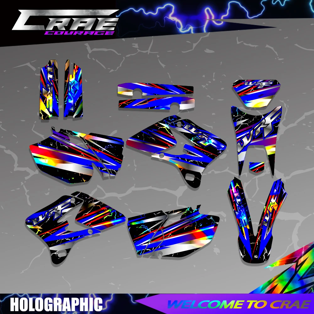 

Motorcycle Graphics Decal Sticker Kit For YAMAHA WR 250F WR 450F WR250F WR450F WRF 250 450 2003 2004 Customized Gift