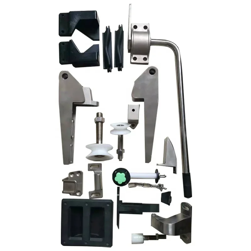 room accessories cold room door lock hinges sliding door accessories for medium-sized storage