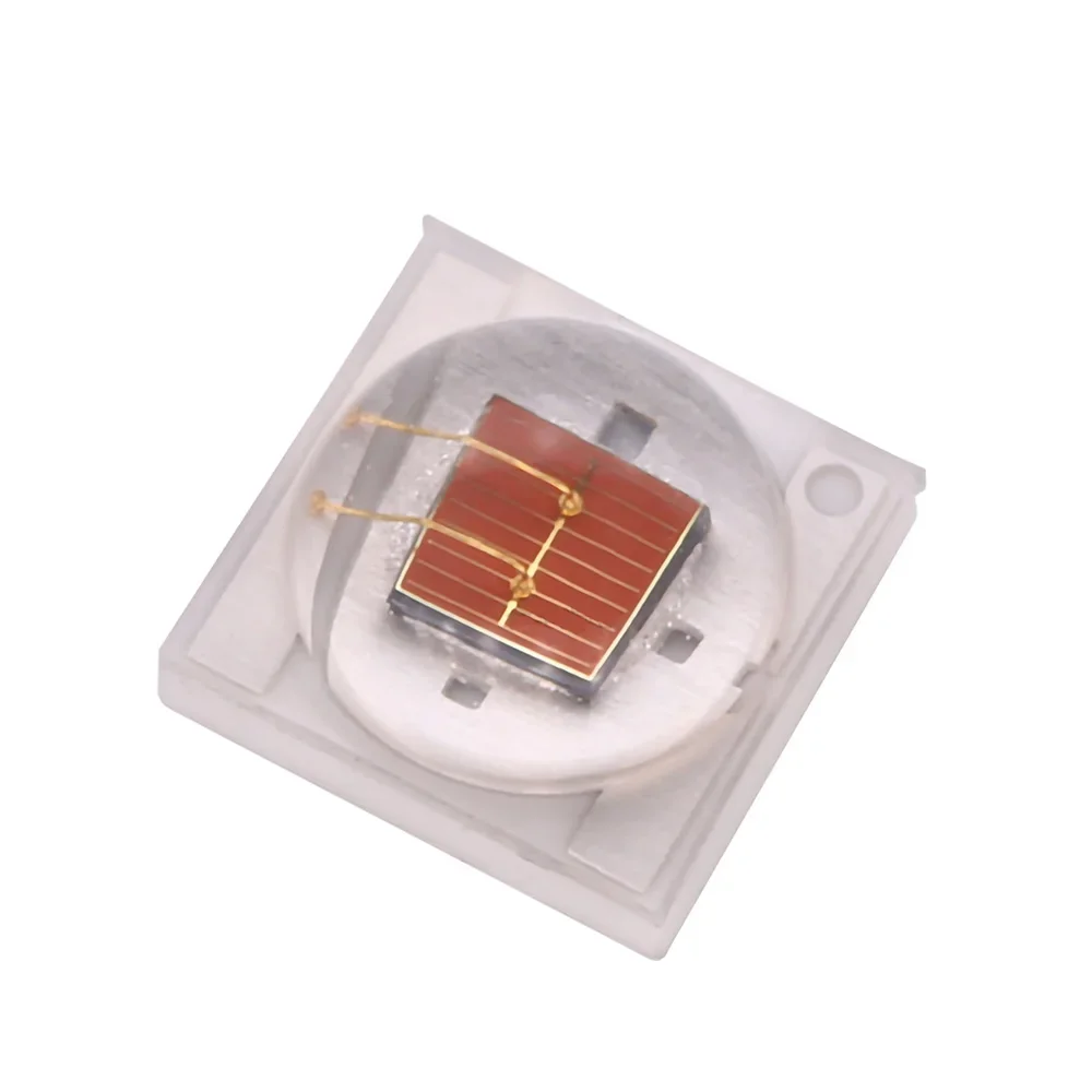 10 PCS 3W 650nm 655nm 660nm 670nm 680nm 딥 레드 라이트 SMD3535 식물 성장 램프 비즈 세라믹 고전력 LED 광원