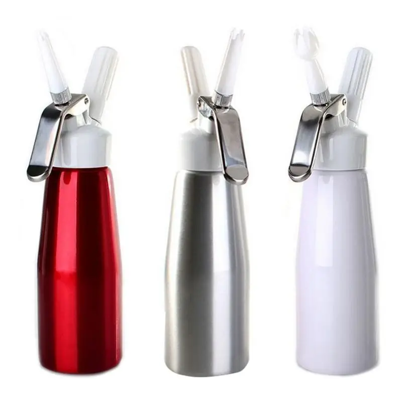 Cream Dispensers Cream Canister Cream Whippers Durable Leak-Free Aluminum Alloy Material for DIY Cappuccino Latte Coffee