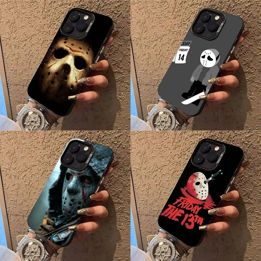 

J-Jason V-Voorhees Phone Case Phone Case For iPhone 14 16 15 11 12 13 Pro Max Mini Plus Shockproof Cover