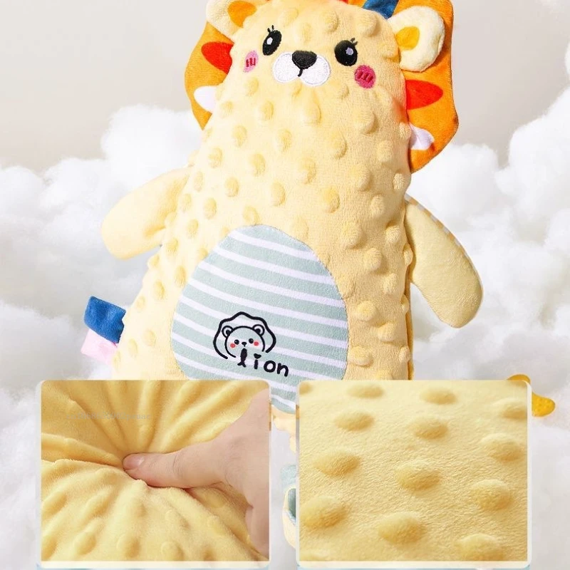 I giocattoli di peluche morbidi per neonati possono mordere l'utensile per dormire del bambino in peluche Giocattolo per dormire in peluche per bambini Giocattolo per colla per denti per bambola a mano