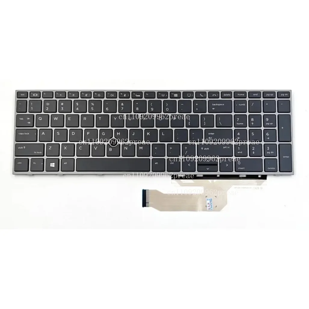 S For HP ZBOOK 15 G5/G6 17 G5/G6 Laptop US Backlit Keyboard With Point - L29635-001 L12764-001 L12765-001 L28407-001
