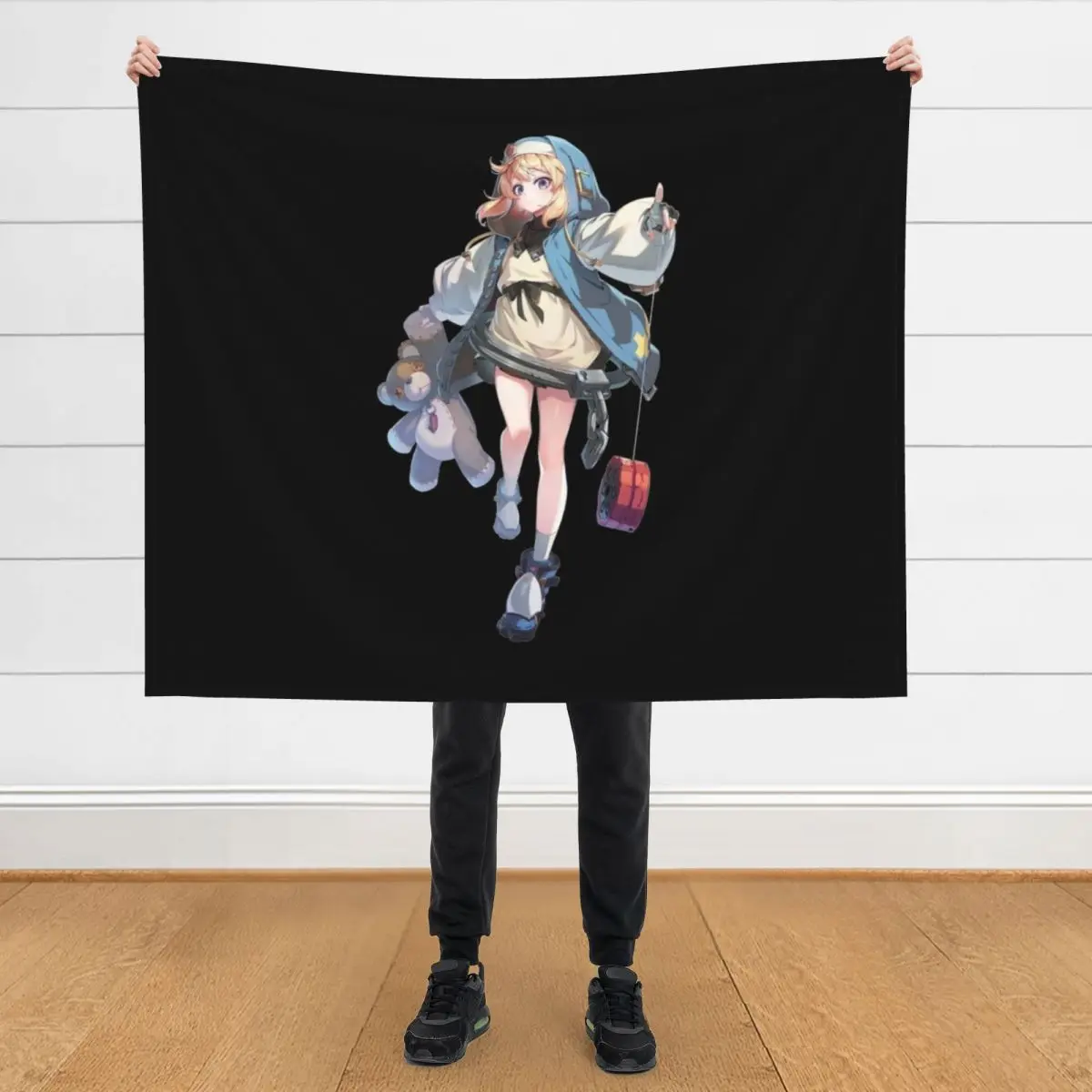 

Bridget - The Guilty Gear Throw Blanket Cute Blankets For Bed Luxury St Blankets
