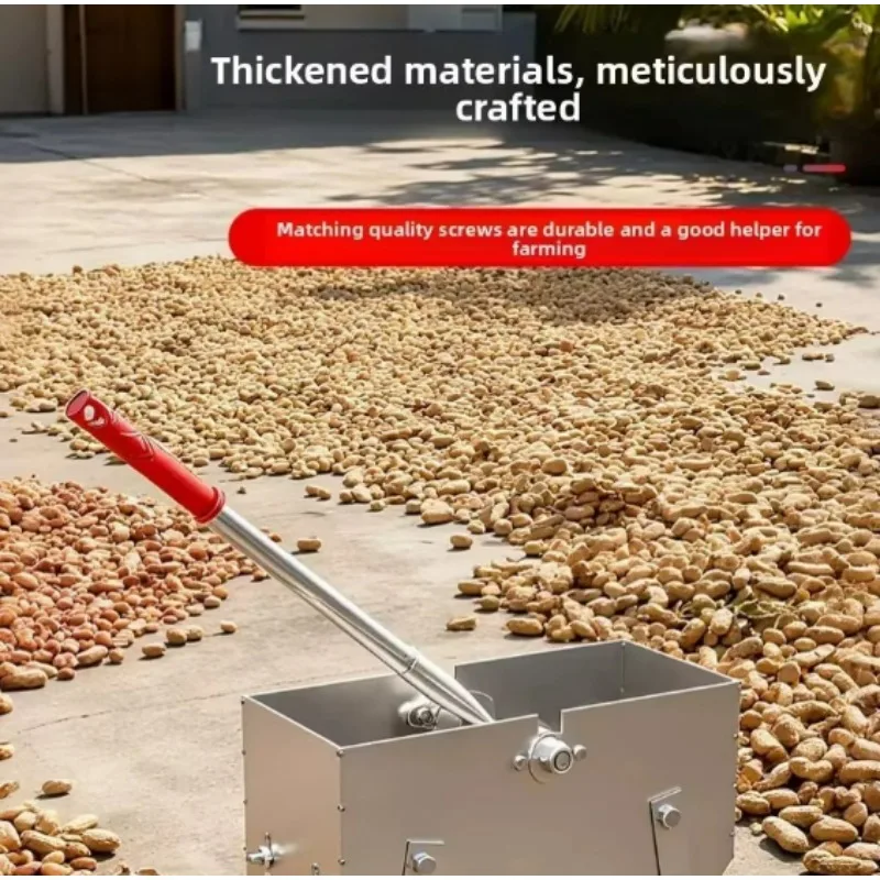 High Quality Manual Hand Cranked Peanut Sheller Small Professional Hand Cranked Peanut Huller for Home Farm Rural Use