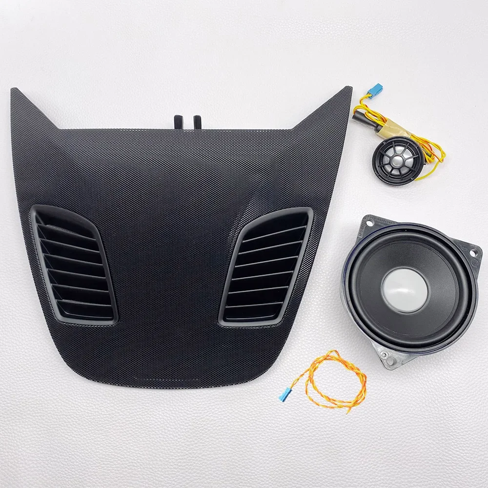 

Car Audio Upgrade For BMW G30 530i 5 Series Dashboard Tweeter Midrange Center Speaker Cover Case Hi-Fi Music Stereo Loudspeaker