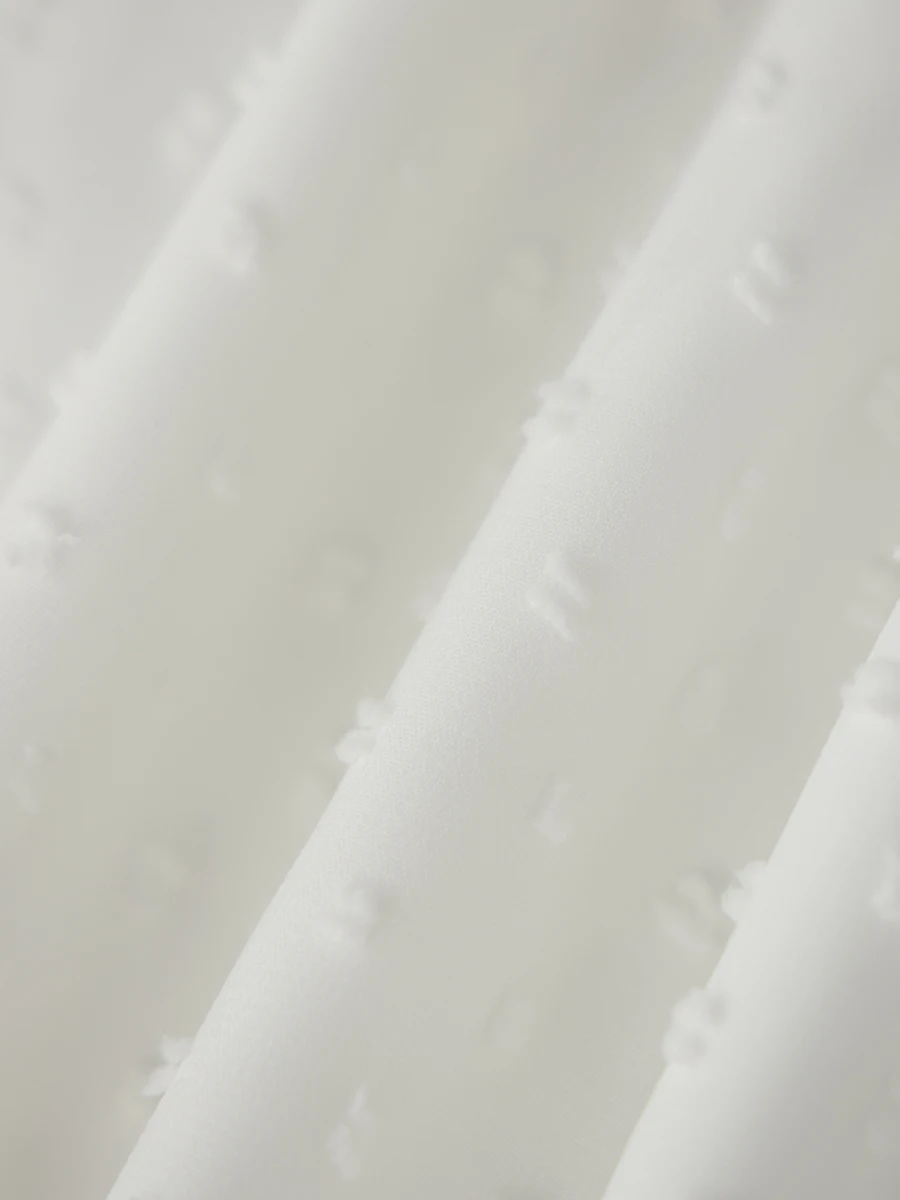 여성 캐미 드레스 스위스 도트 v 넥 스파게티 스트랩 민소매 미니 드레스 a 라인 드레스 여름 타이 업 백 레스 드레스