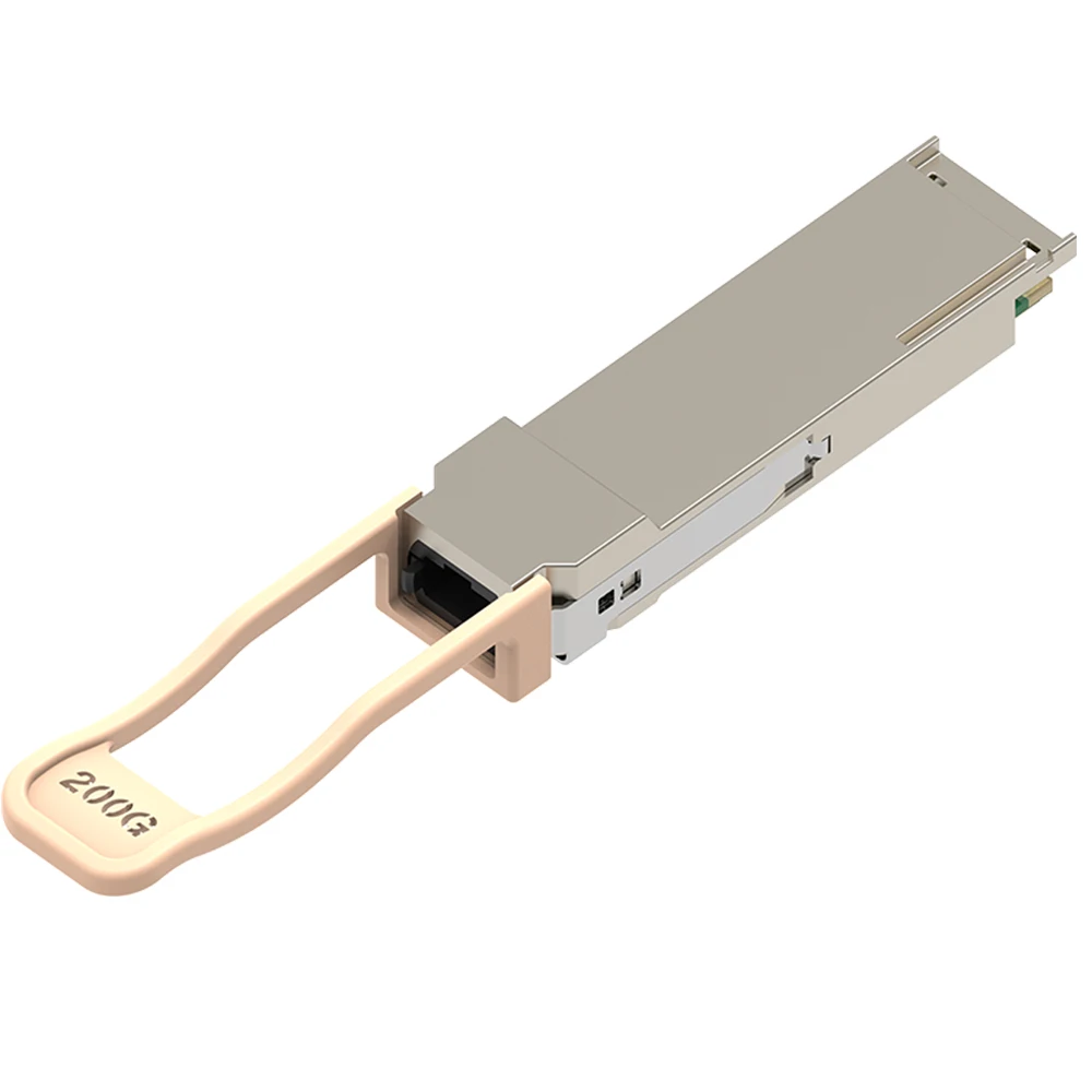 ADOP for Mellanox MMA1T00-VS Compatible 200GBASE-SR4 QSFP56 850nm 100m DOM MTP/MPO-12 MMF Optical Transceiver Module