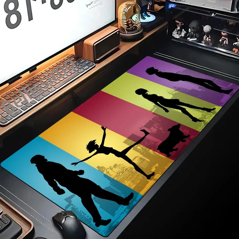 Space Cowboy Bebop Mouse Pad Gaming Mousepad gaming Mouse Abstract Large 800x400mm MouseMat Gamer XXL Mause Carpet PC Desk