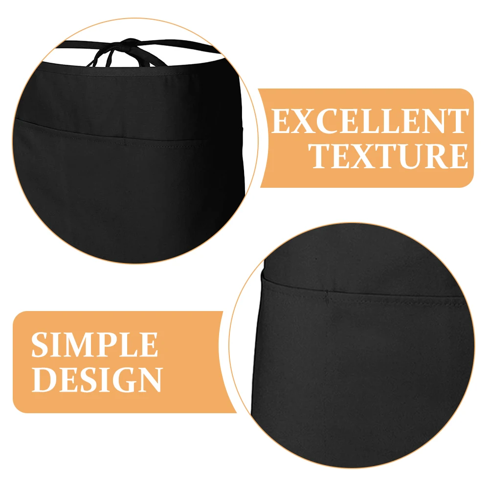 

2 Pcs Gardening Apron Tool Carrying Bag Handy Belt Waist Big Pocket for Polyester Man While