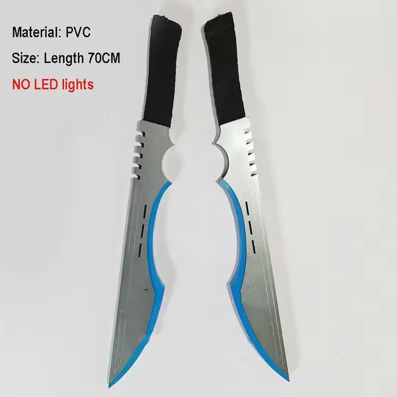 돈 키호테 빛나는 단검 무기 게임 림버스 컴퍼니 코스프레 소품 할로윈 크리스마스 멋진 파티 의상 액세서리