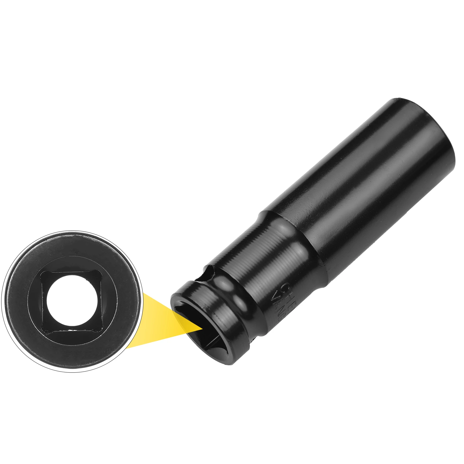 

Набор шестигранных ударных головок с приводом 1/2 дюйма, глубокая розетка из 20 предметов, метрические размеры, 8–32 мм, материал CR-V с коробкой для хранения