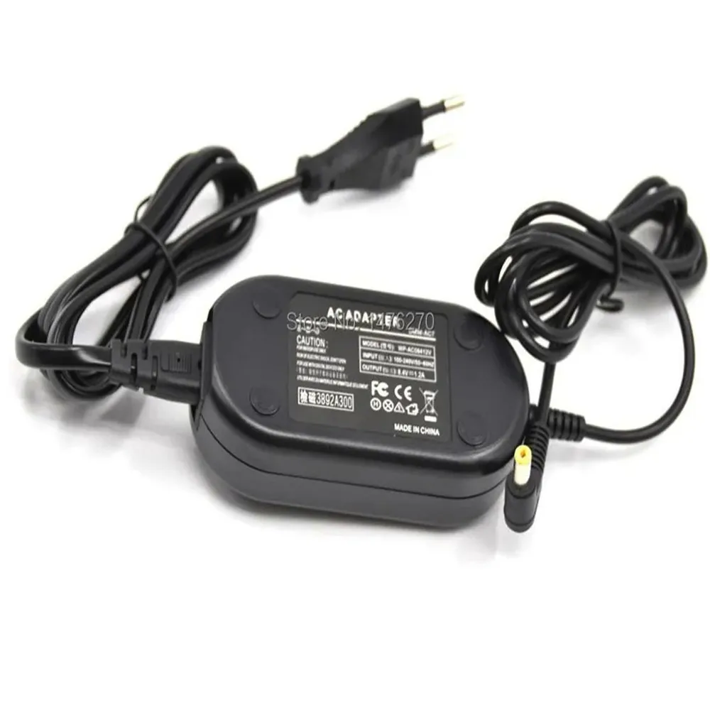 Carregador do adaptador de energia CA, fonte do carregador para Panasonic, DMW-AC7, DMW-AC7GK AC7, FZ18, FZ28, FZ30, FZ35, FZ38, FZ4, FZ7, FZ8, FZ50, FZ50K, FZ50S