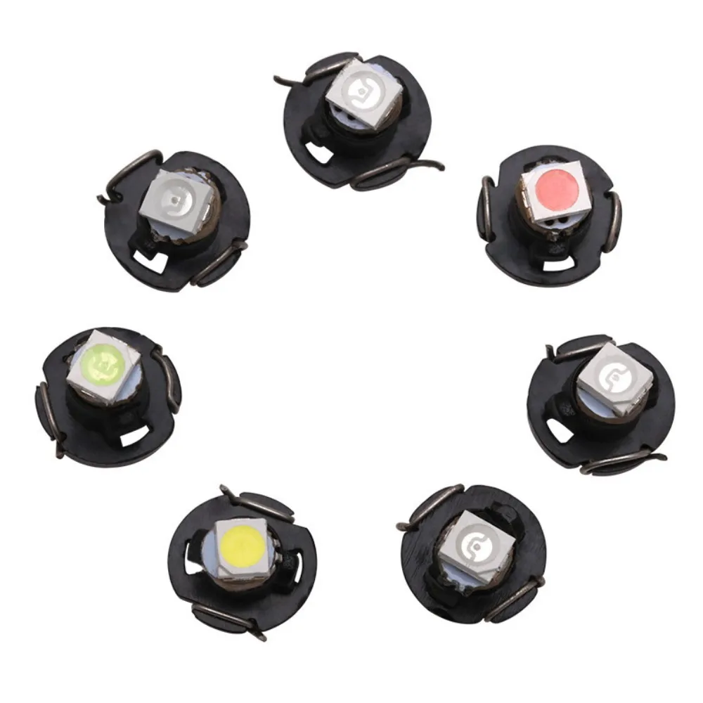 Auto Accessories T4.7 LED Tube Light W3W 12V Car Dashboard Bulb 1210 1SMD Car LED Lamp
