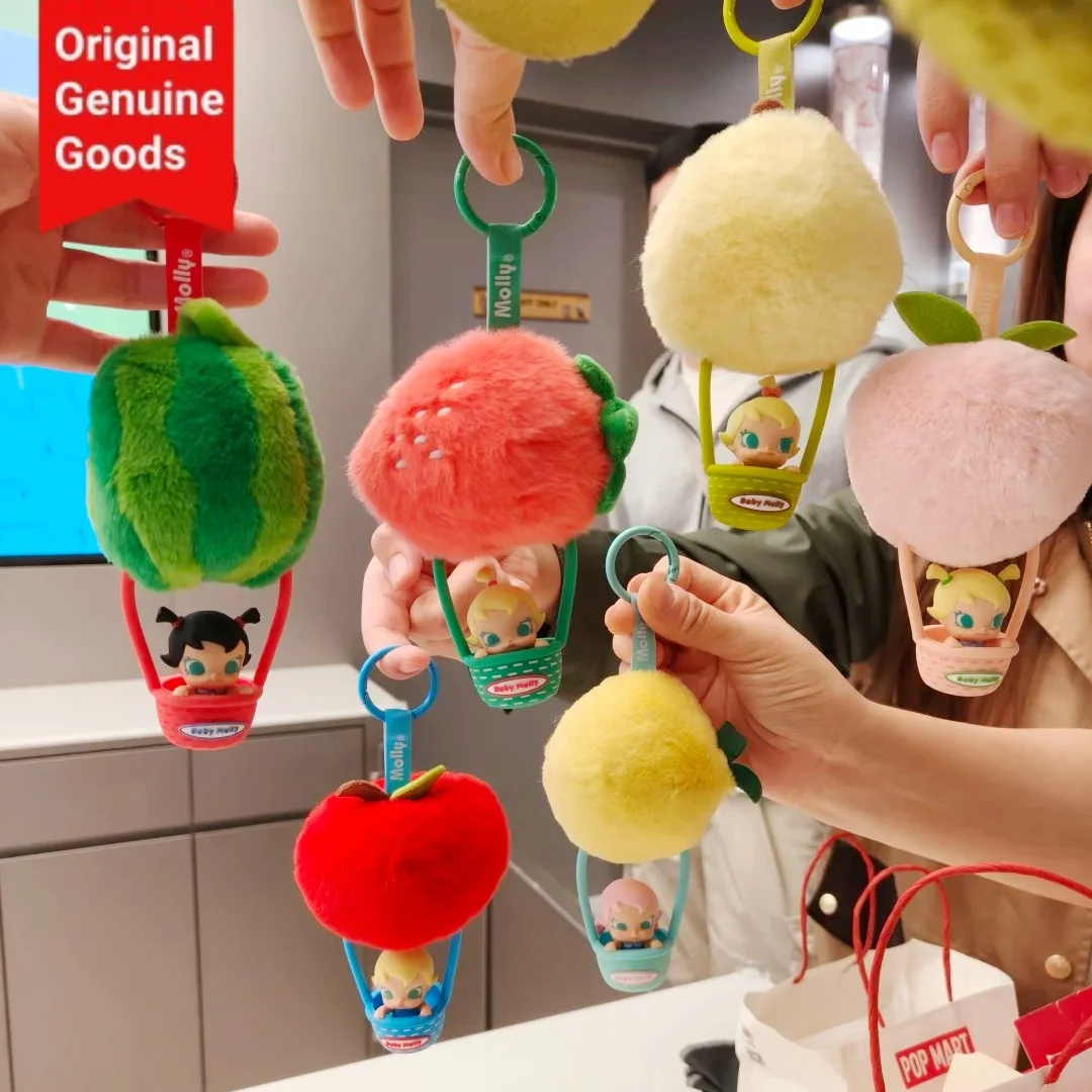 

Original Baby Molly Fruit Colored Scented Sachet Pendant Series Blind Box Cute Molly Guess Bag Toys Anime Figure Doll Gifts