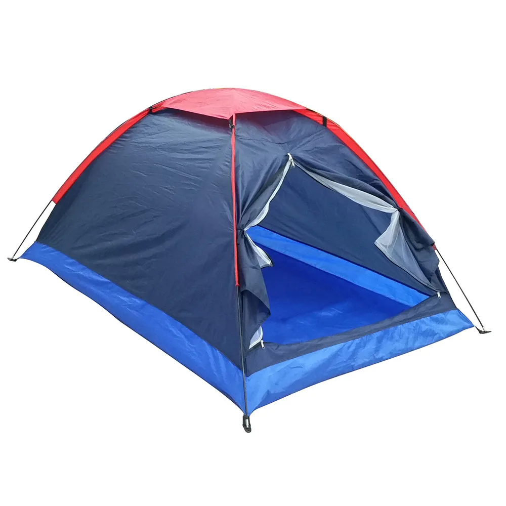 Hiking Shelter high quality tent Family double Person four corner tent foldable waterproof  outdoor tent