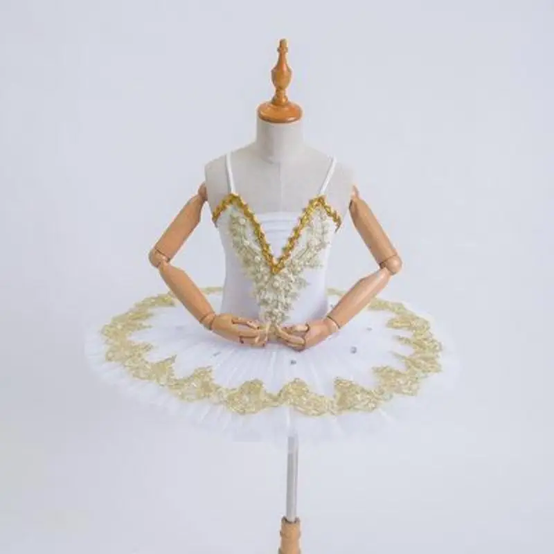 Erwachsene Kinder klassische profession elle Ballett Tutu weißen Schwan See Pfannkuchen Tutu Ballerina Party Tanz kostüme Ballett Kleid Mädchen