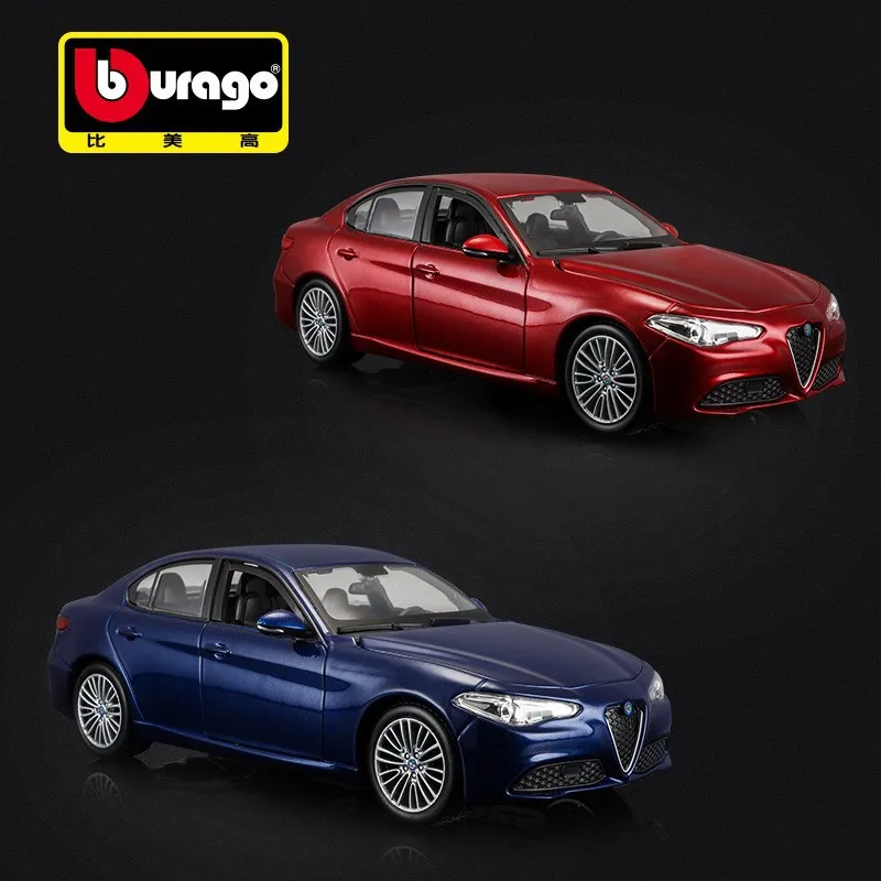 Bburago Alloy Car Model For Collector Bburago1:24 Α Coefficient Romeo Alloy Car Model Car Model Ornament Collection Boy Gift