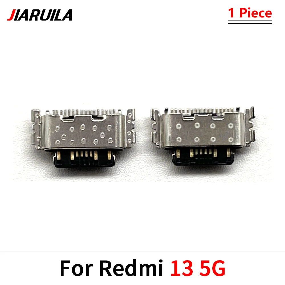 50Pcs Charger USB Charging Port Dock Connector For Xiaomi Redmi 12C 10A 12 13 13C Note 13 12 Pro Plus 5G