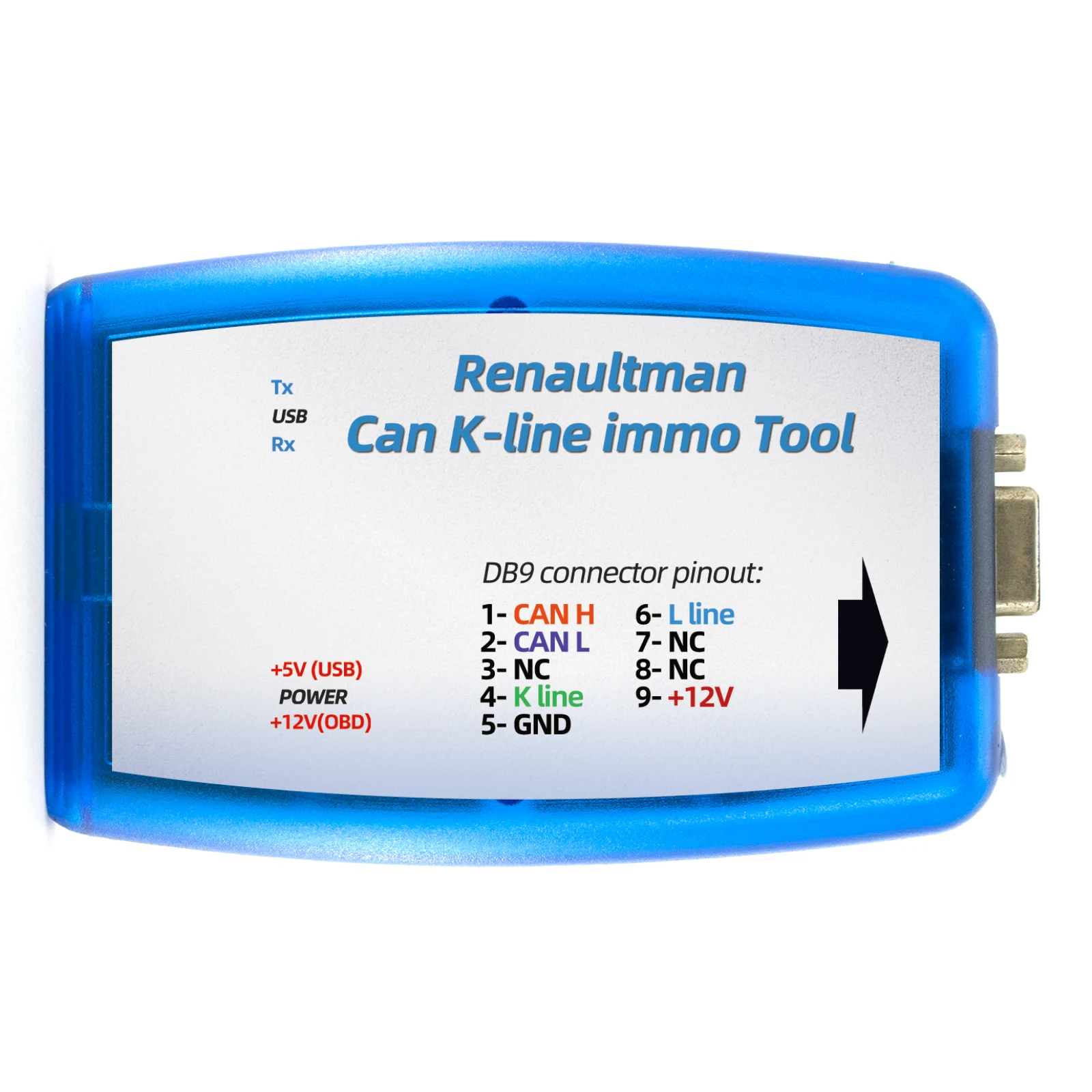 For Renault Can K-line Immo Tool V4.04 Fit for Renault CAN/K-line OBDII ECU Tool OBD2 Programmer Tool Read / Write EEPROM