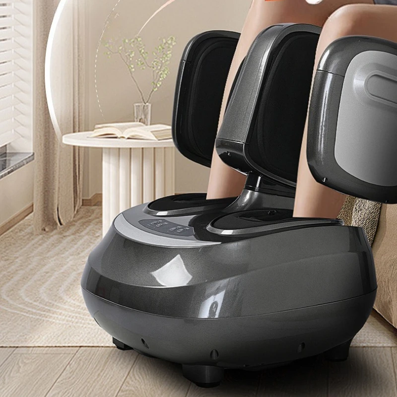 Split Air Pressure Electric Foot Massager Machine Vibrate Roller Kneading Leg Foot Full Wrap Massage Fatigue Relieve Health Care