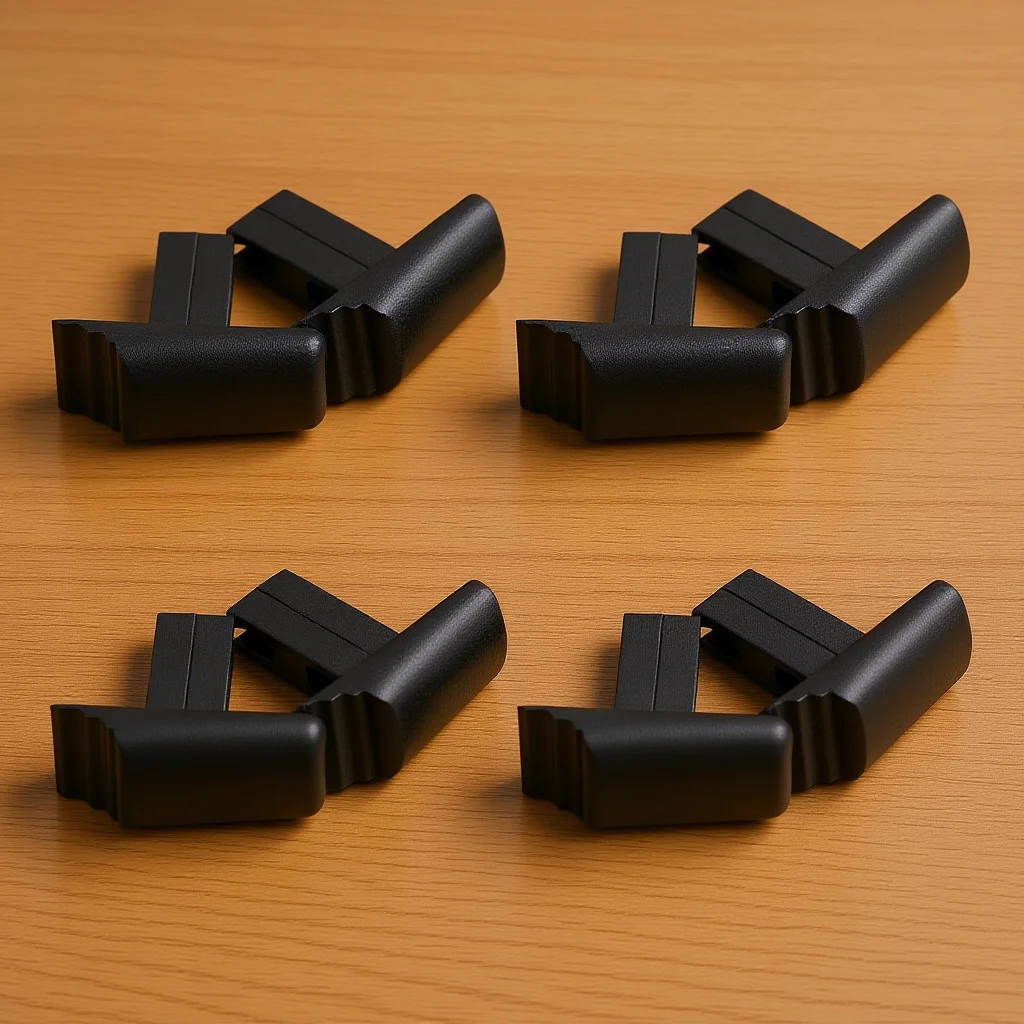 8Pcs Telescopic Ladder Switch Replacement Lift Button Component Strong Impact Resistant for Single Sided Step Ladder Plastic