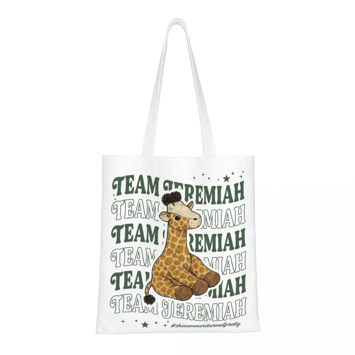 

Женские и мужские сумки-тоут Team Jeremiah, большая вместительная летняя сумка I Turned, красивая продуктовая сумка для детских сумок