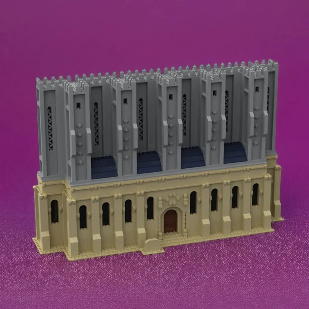 4882pcs MOC Thrones Game - Iron Bank Classic Model Building Blocks Toy Craft Assemble Display Education 3D Collection Art DIY