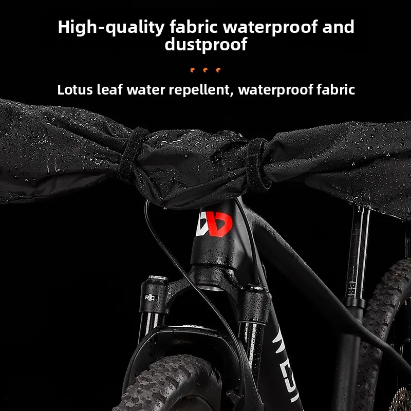 WEST BIKING Bicycle Handlebar Dust Cover Rainproof Protector for Mountain Bike Riding