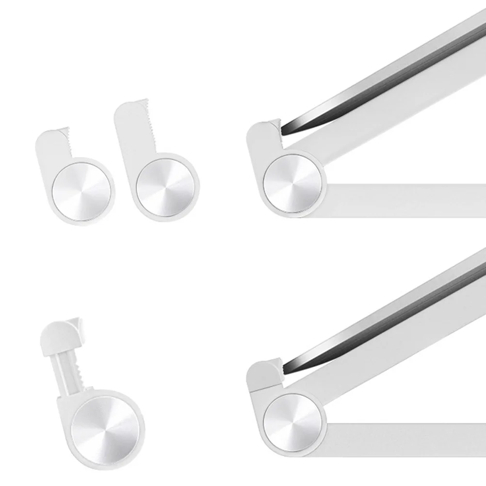 

Universal Laptop Stand Ergonomic Plastic Holder Adjustable Foldable Non Slip Heat Dissipation Compatible for 11 to 15.6 Inch