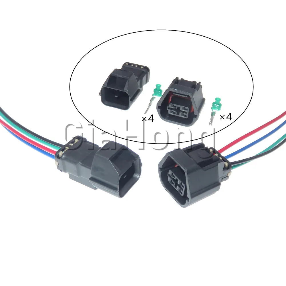 1 Juego De 4 Conectores Mg641238-5 Ac, Enchufe Automotriz Impermeable, Carcasa De Enchufe Serie 0509, Conector De Luz Para Chevrolet Cruze — -8%, $0.04 Coupon, from $0.50 – 8% descuento – €0.50