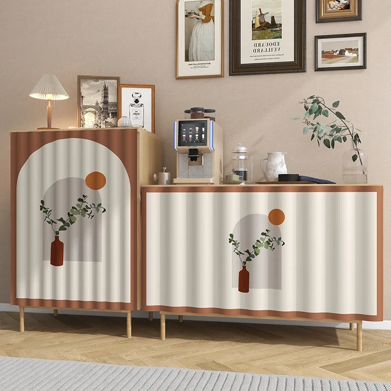 Self-adhesive Cabinet Curtain Dustproof Half-Curtain Kitchen Short Curtains Furniture Dustproof Short Curtains Home Shelf Cover