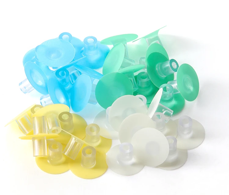 40 Stück/Box AZDENT Dental-Polierscheiben 12mm Polierer Doppelseitig Aluminiumoxid mit Dorn CA2.35mm Zahnarztwerkzeug – Detail 5