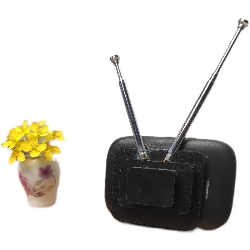 Mini small TV can watch the doll house scene toy model miniature content can be customized