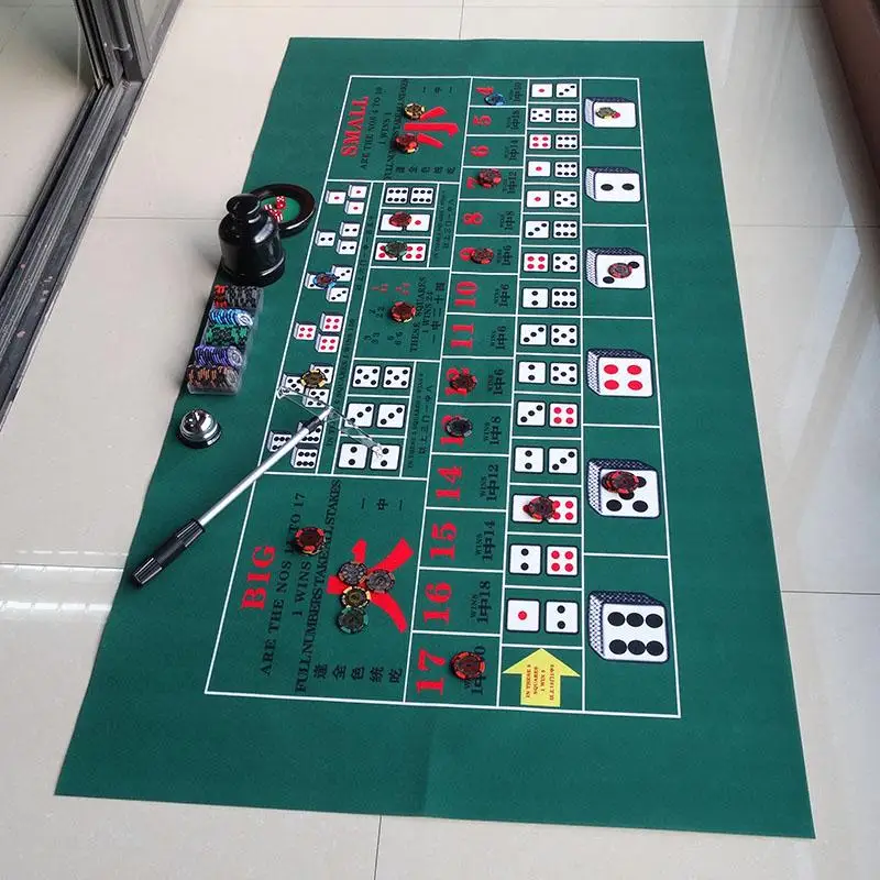 折りたたみ式ポーカーテーブルクロス不織布180-90cmプロフェッショナルテキサスホールデムテーブルマットカードカジノゲームポーカーテーブルクロス
