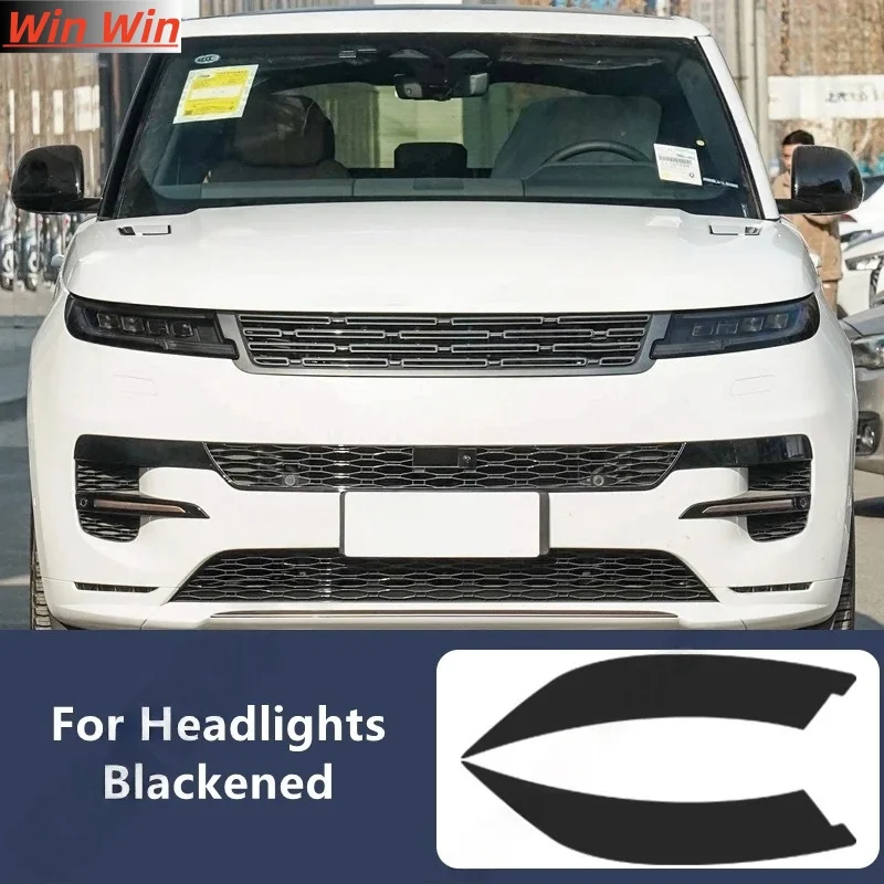 

Для RANGE ROVER SPORT 23-25 ТПУ черненый, прозрачная защитная пленка для фар, защита фар, аксессуары для модификации