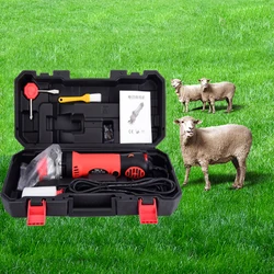 Electric Sheep Goat Shearing Machine 6 Gears Speed 9/13 Teeth Clipper Farm Shears Cutter Wool Scissor 220V/110V